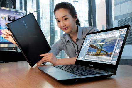 Новый ноутбук от Samsung - Sense QX412